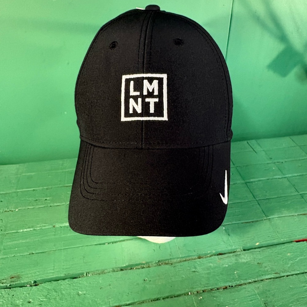Nike Black Cap with LMNT Stay Salty on Back